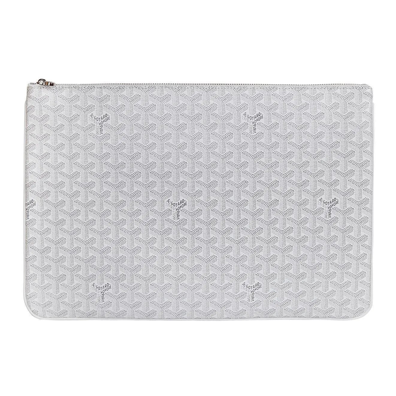 High-quality clutch bag-no wrist strap in White