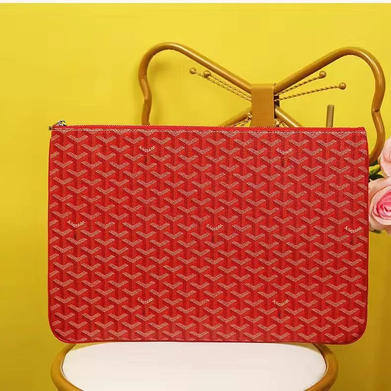 High-quality clutch bag-no wrist strap in Rad