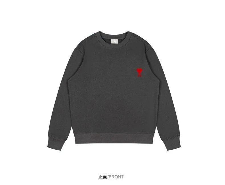 Autumn new men's hot-selling round neck embroidered sweater – Style 3