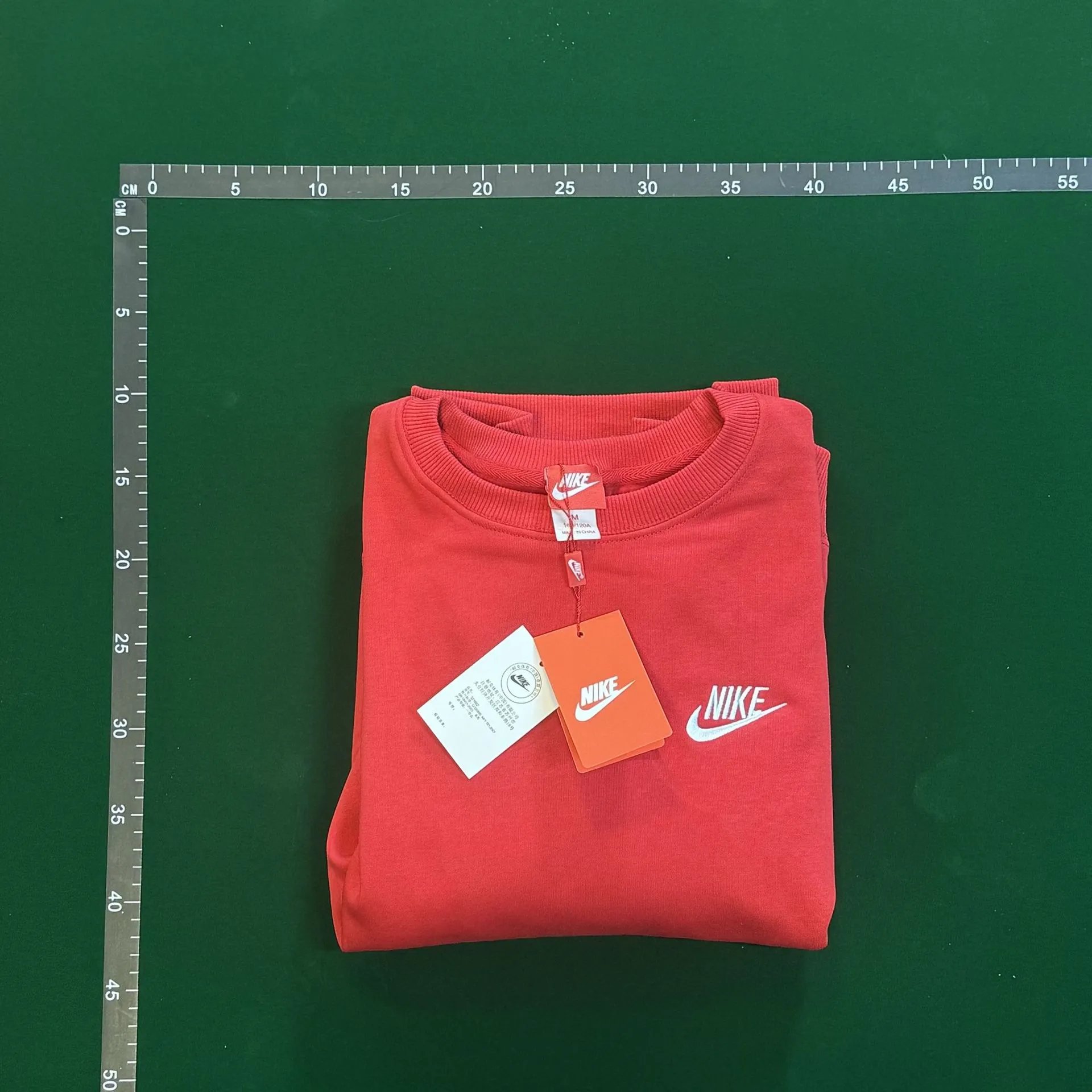 Factory high-quality autumn/winter fleece-lined crew-neck sweatshirt – additional view