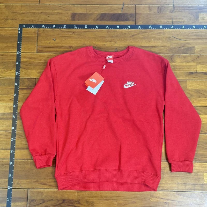 Factory high-quality autumn/winter fleece-lined crew-neck sweatshirt – additional view