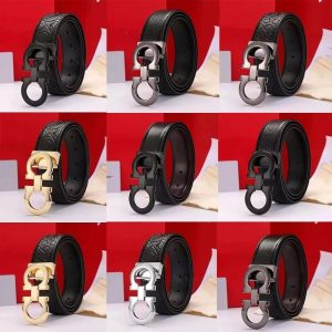 F Fashionable Leather Belt