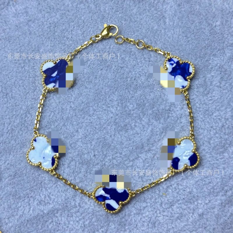 Style Gold 15mm blue and white