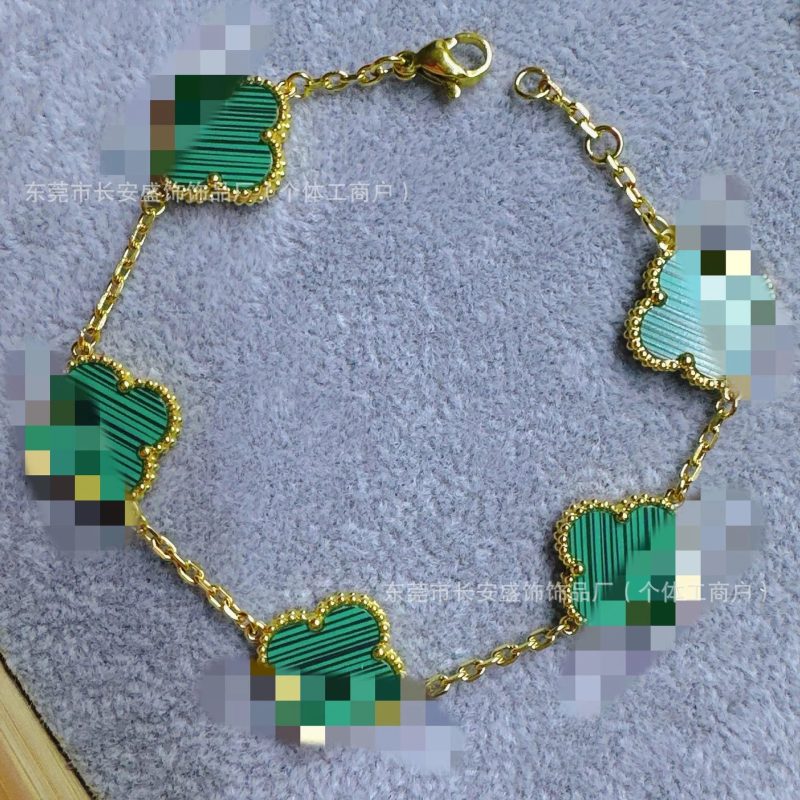Style Gold 15mm striped green