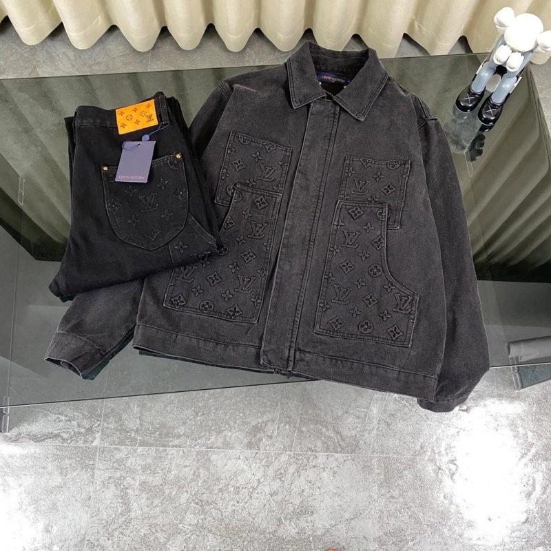 Style Black denim top