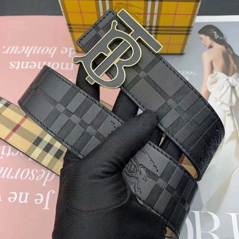 Fashionable leather belt BUR – Style 22