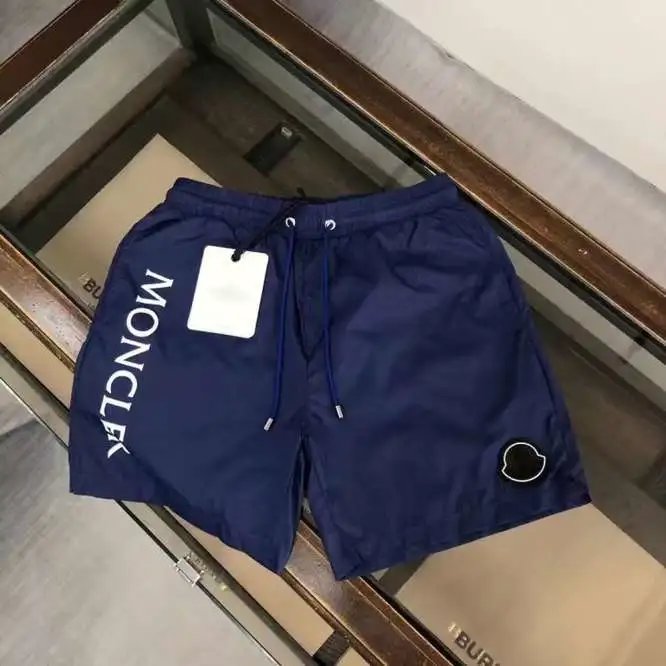 Factory-direct, high-quality summer athletic five-inch shorts in Navy Blue