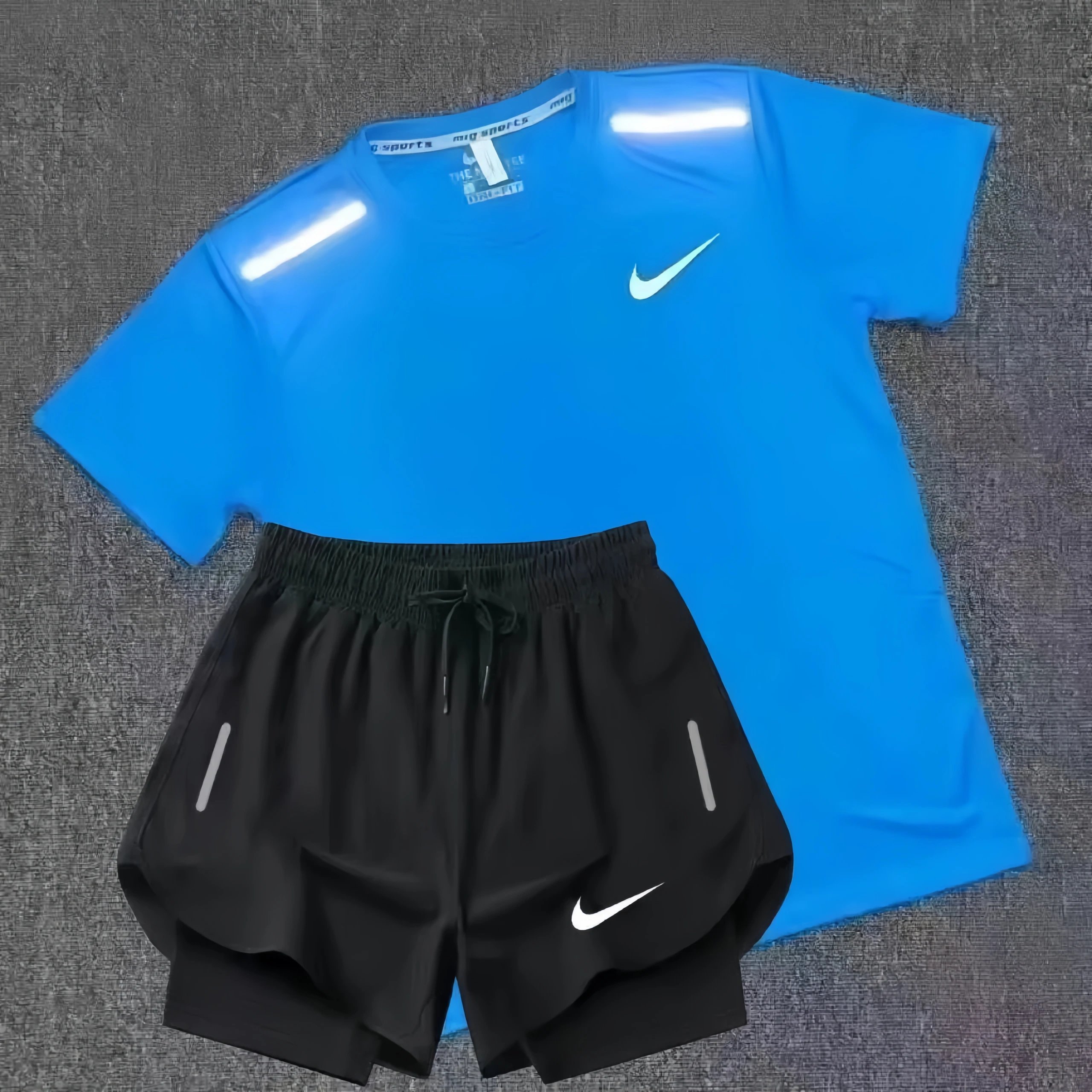 Factory‑direct, high‑quality summer athletic short set – additional view