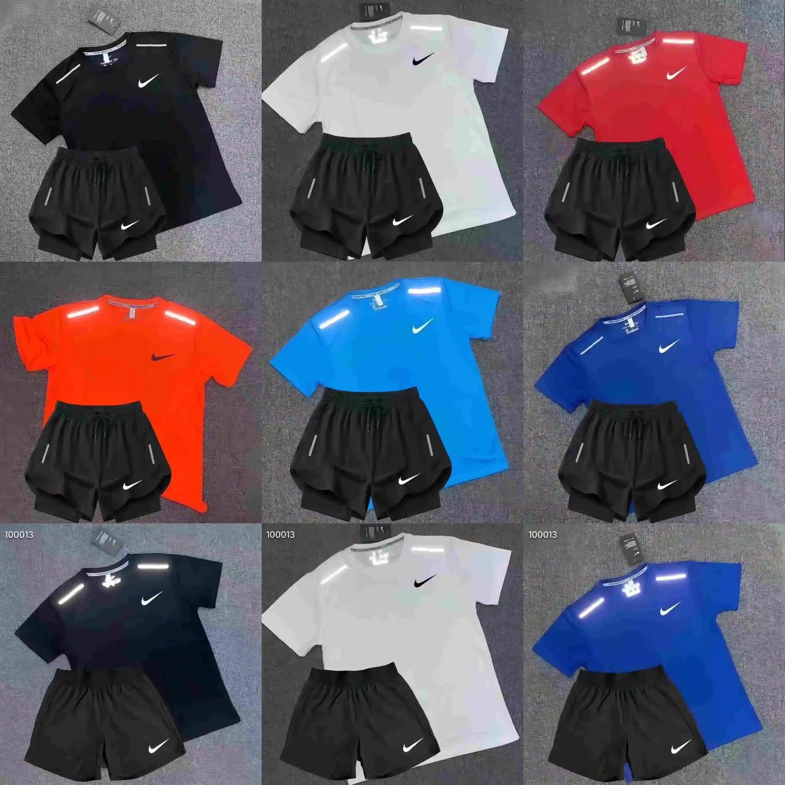 Factory‑direct, high‑quality summer athletic short set