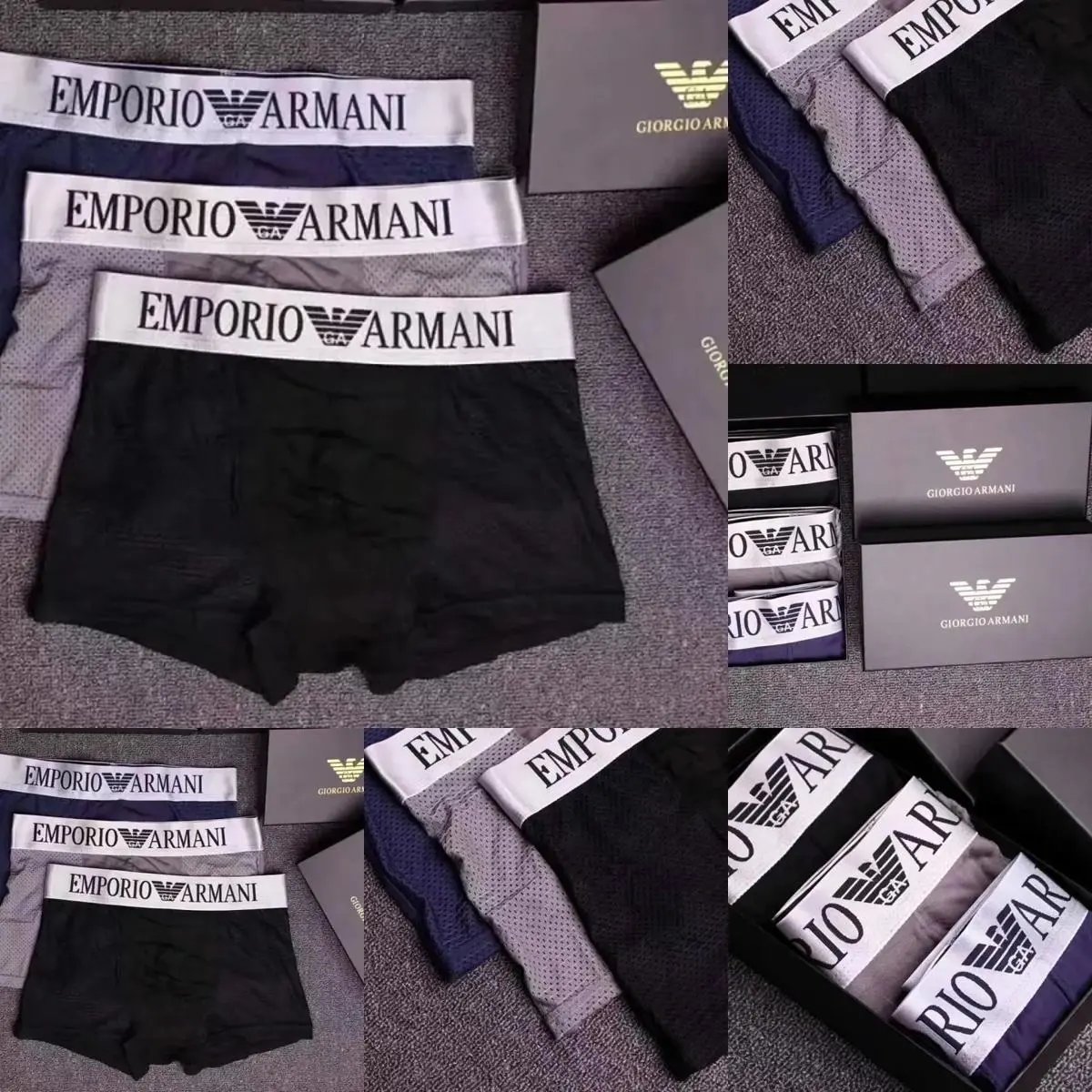 Men's trendy breathable underwear