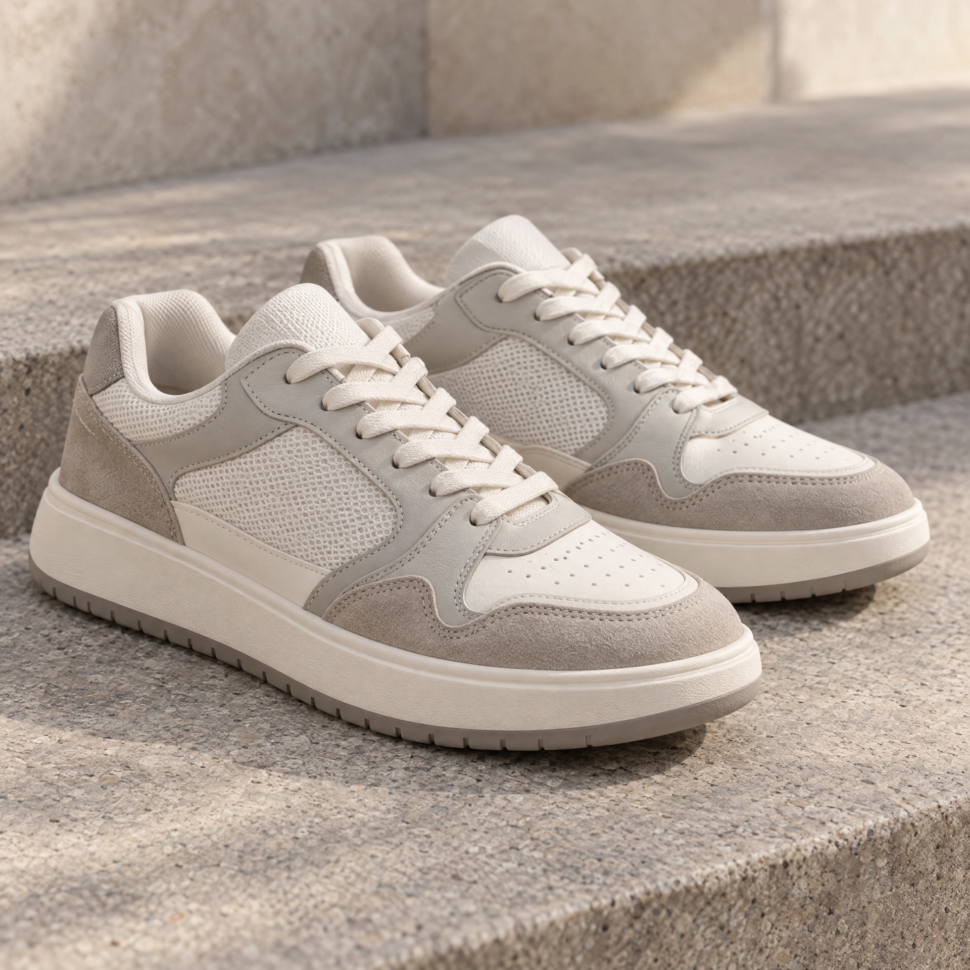 Streetwear sneakers presented as an illustrative footwear category example