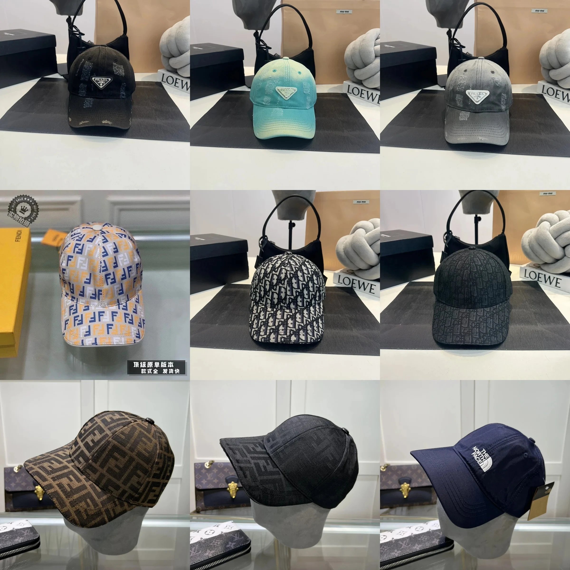 Unisex Caps – 40 Styles (Set 2) detail 1